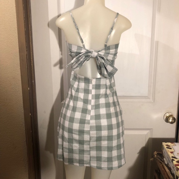 Vintage plaid mini dress 🦋 - Picture 2 of 3